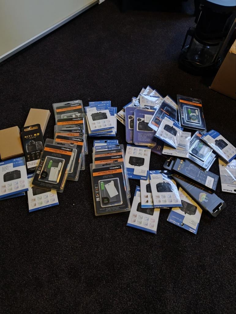 48 camera screenprotector screenprotectors meeste Canon ., Ophalen of Verzenden
