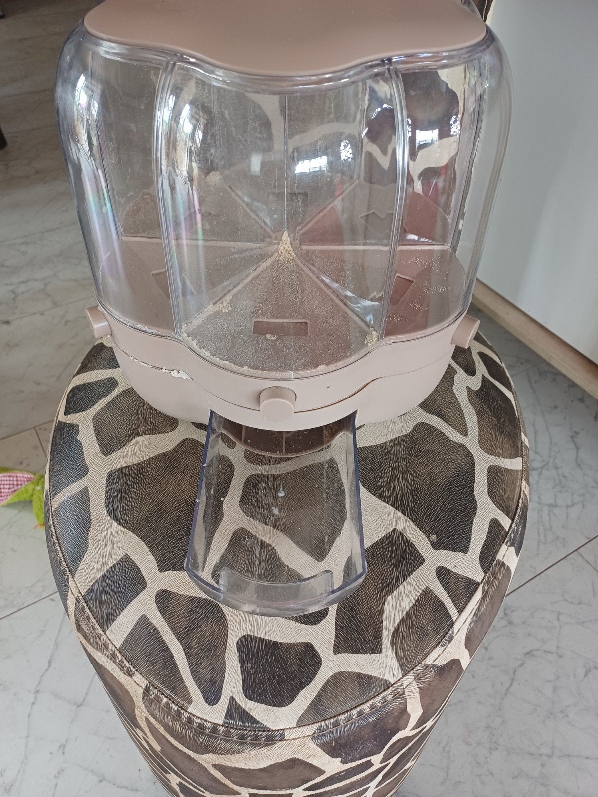 Food carrousel voor rijst, suiker en.d., Ophalen, Overige kleuren, Glas, Minder dan 50 cm