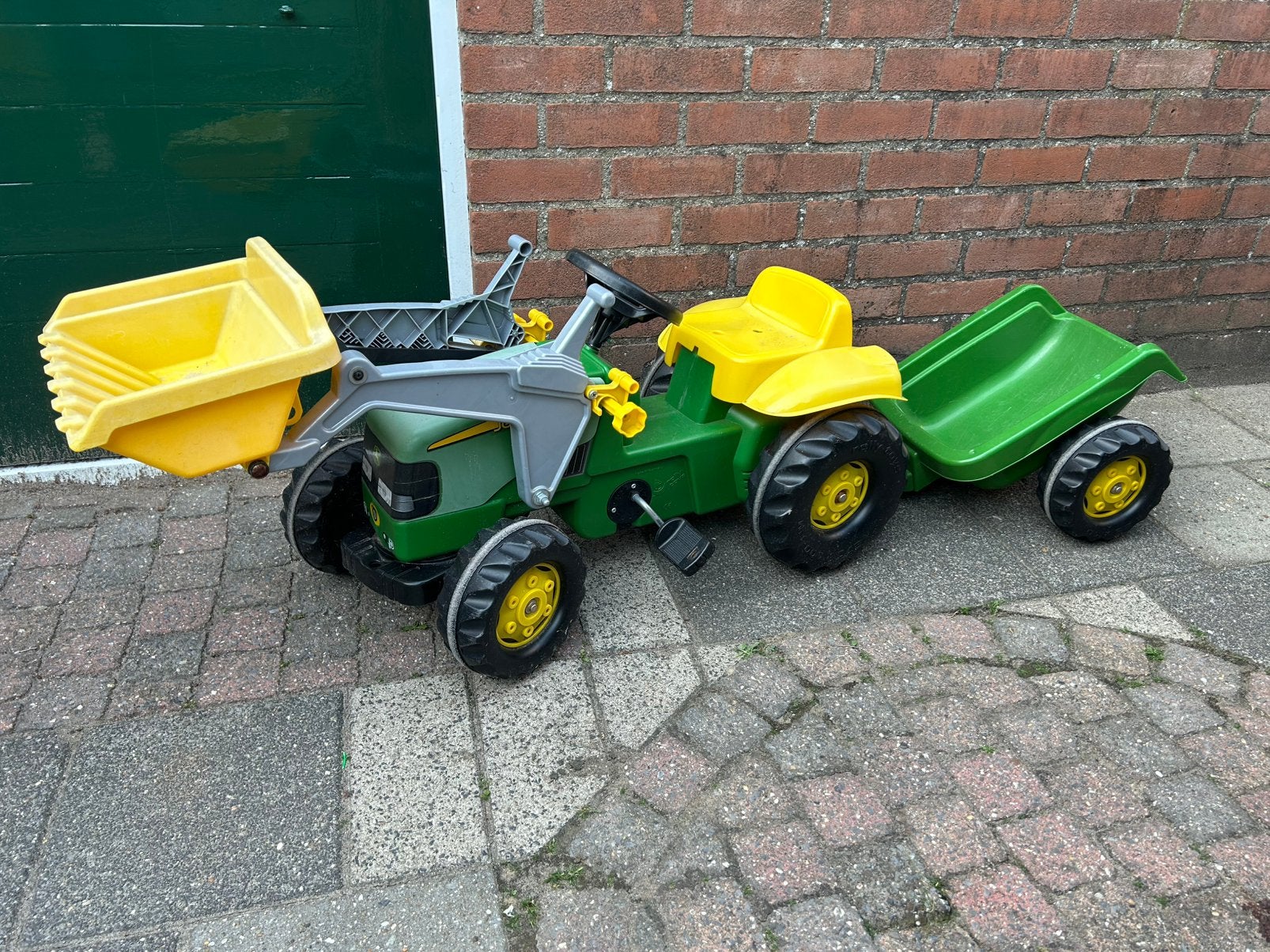 John Deere tractor / trekker met kar, Ophalen, Zo goed als nieuw, Overige merken