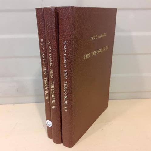 Nr. 222 Ds. W.C. Lamain - Een Terugblik 3 delen., Ophalen of Verzenden, Gelezen, Ds. W.C. Lamain, Christendom | Protestants
