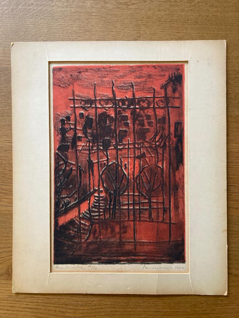 Ets Montmartre - Van der Burgh, Antiek en Kunst, Ophalen