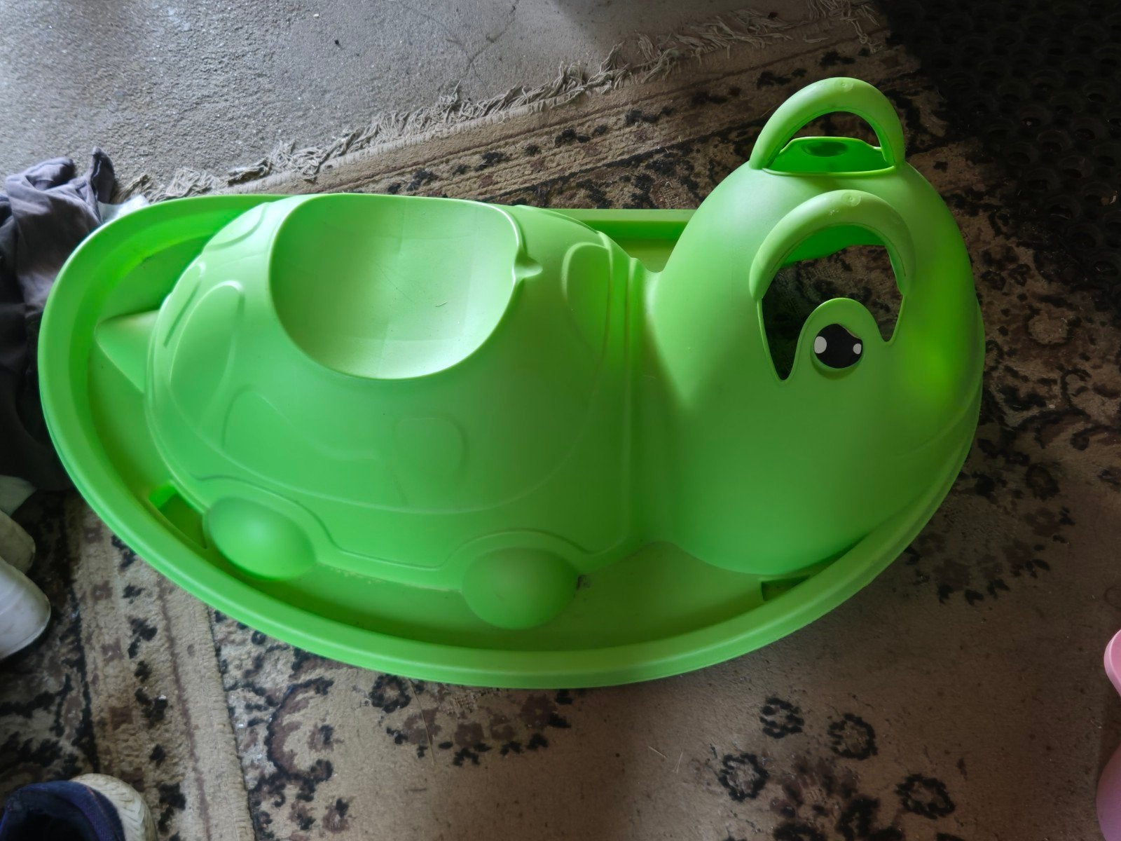 Groene Schildpad / Wipkip, Ophalen, Gebruikt, Loopvoertuig