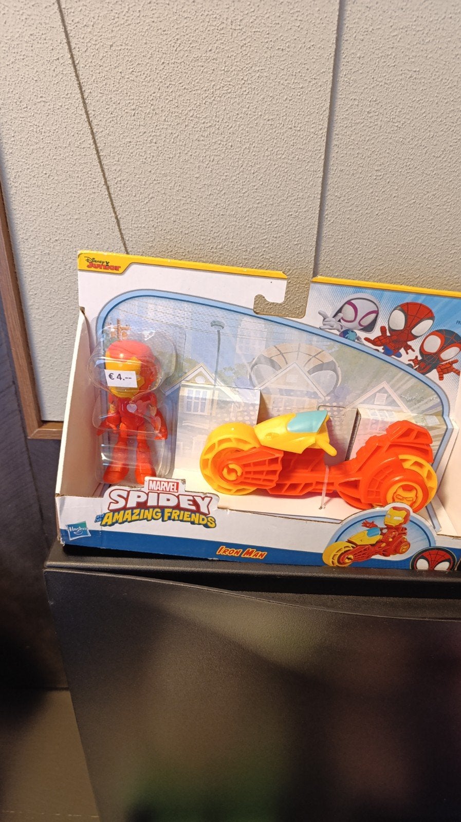 Marvel Spidey and His Amazing Friends Iron Man figuur, Ophalen of Verzenden, Nieuw