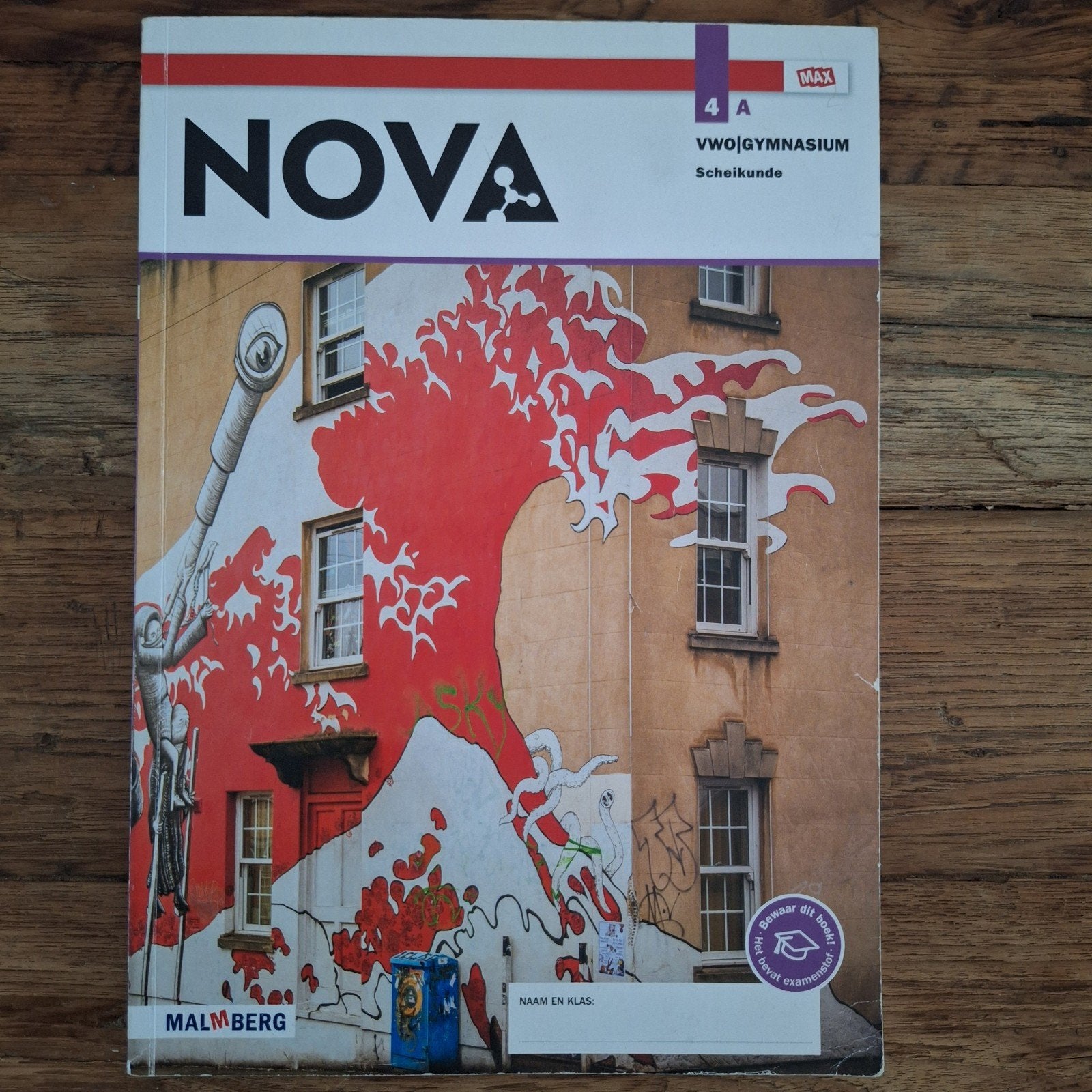 NOVA Scheikunde 4 VWO/GYMNASIUM Malmberg, Gelezen, VWO, Scheikunde, Ophalen of Verzenden