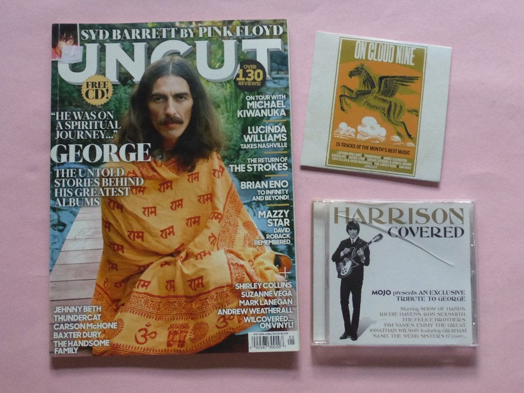 UNCUT Magazine,  George Harrison + CD’s , Ophalen of Verzenden, Zo goed als nieuw, Poprock