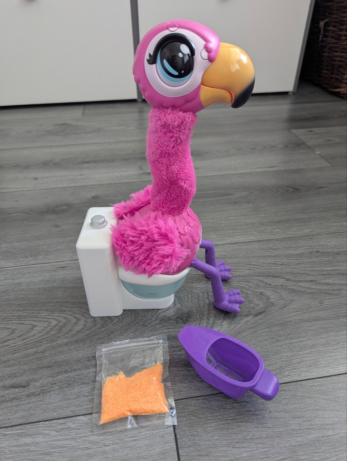 Little Live Pets - GottaGo Flamingo interactief speelgoed, Ophalen, Zo goed als nieuw, Jongen of Meisje