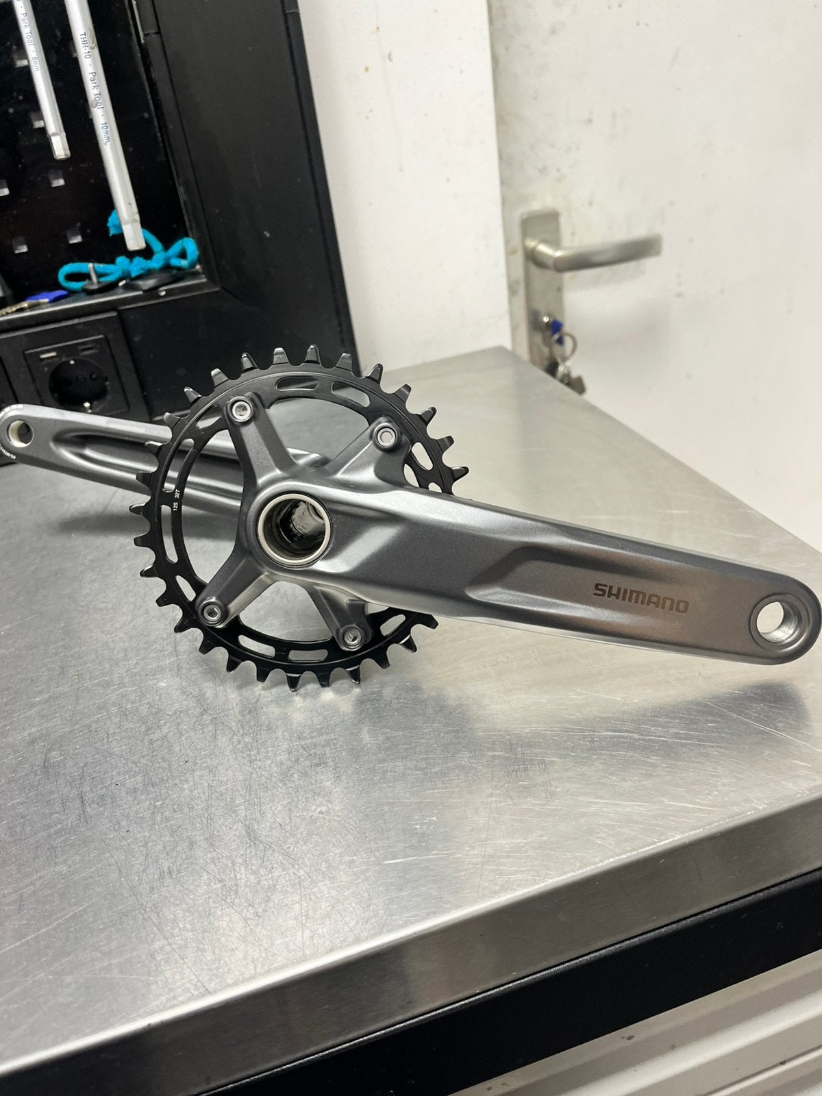 Shimano Crankstel  12 speed / Nieuw, Crankstel of Pedalen, Shimano, Nieuw, 9201 cp