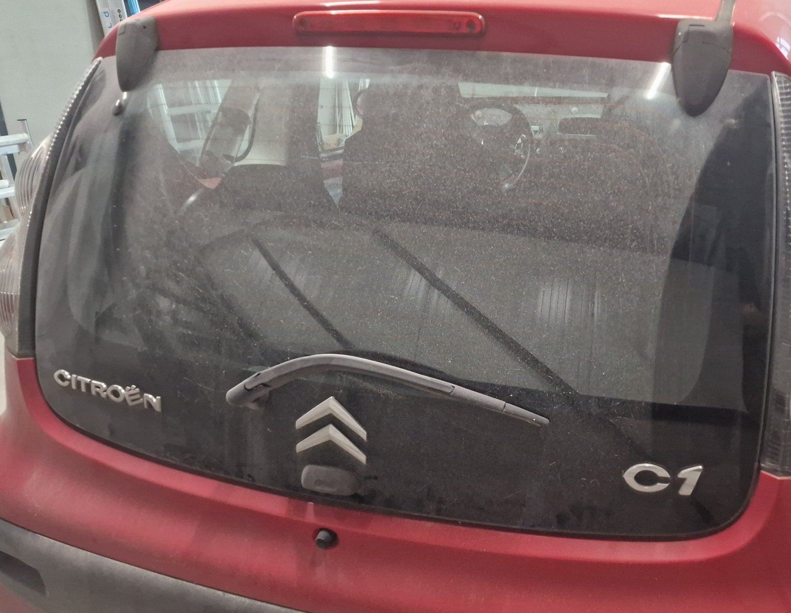 Achterruit Citroën C1 (2005-2014) met verwarming ruitenwisse, Auto-onderdelen, Ophalen, Gebruikt, Citroën