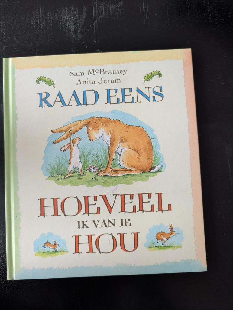 Raad Eens Hoeveel Ik Van Je Hou - Sam McBratney, Ophalen of Verzenden, Zo goed als nieuw, Sam McBratney, 2 tot 3 jaar
