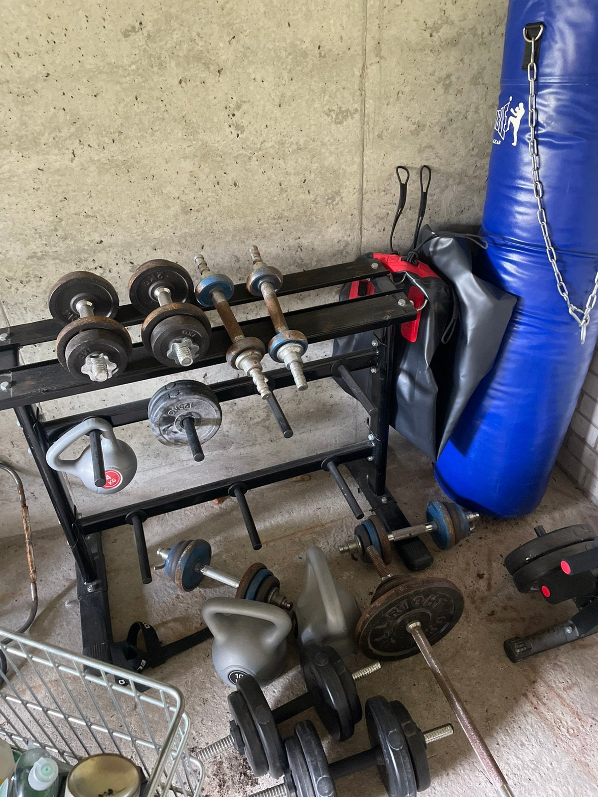 Sport spullen, Ophalen