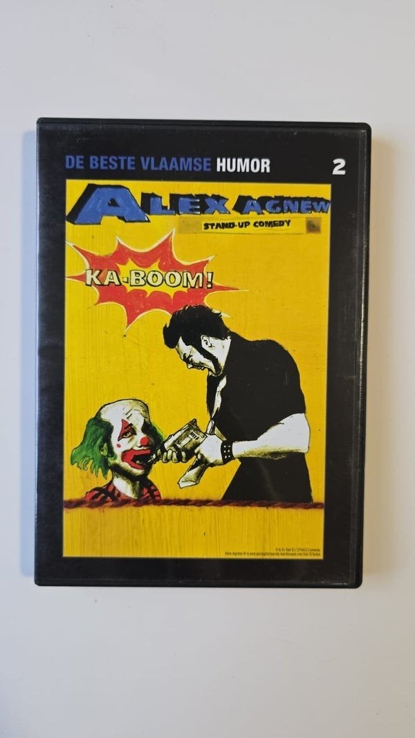 ALEX AGNEW KA-BOOM! (DVD), Alle leeftijden, Verzenden, Zo goed als nieuw