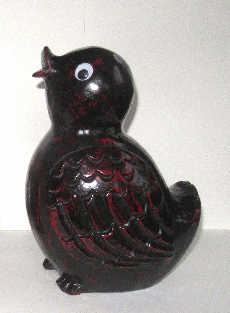 Art object keramiek beeld van vogel., Antiek en Kunst, Ophalen of Verzenden