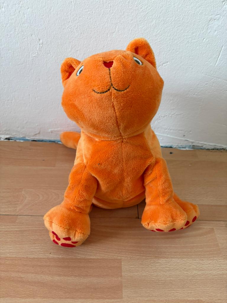 Dikkie Dik knuffel, Kinderen en Baby's, Speelgoed | Knuffels en Pluche, Oranje, Overige merken, Overige karakters, Ophalen of Verzenden