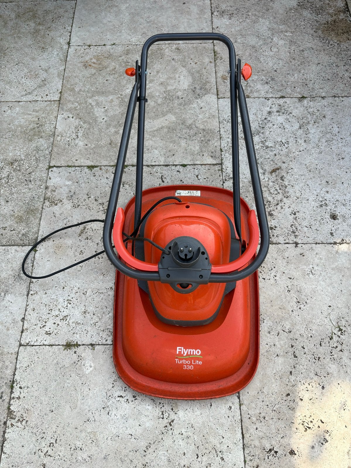 Flymo Turbo Lite 330 Zweefmaaier, Ophalen, Gebruikt, Elektrische grasmaaier, Fymo