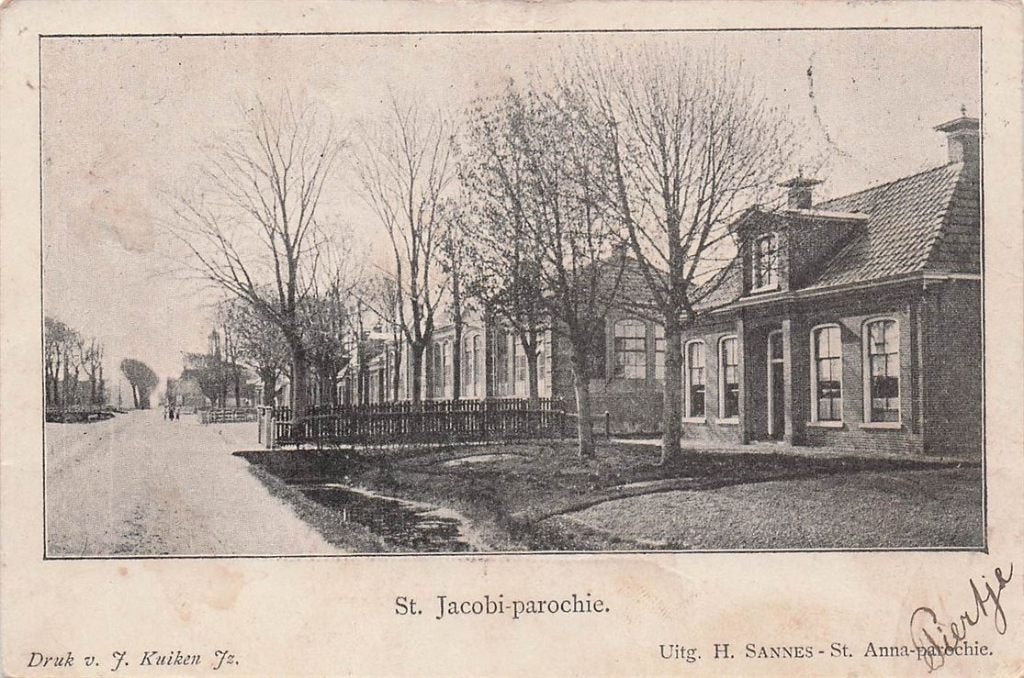 703-357-045 St Jacobi-Parochie, Verzamelen, Verzenden, Voor 1920, Friesland