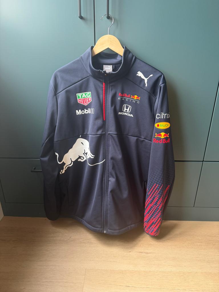 Red bull Racing softshell jack, Blauw, Maat 56/58 (XL), Ophalen of Verzenden, Zo goed als nieuw