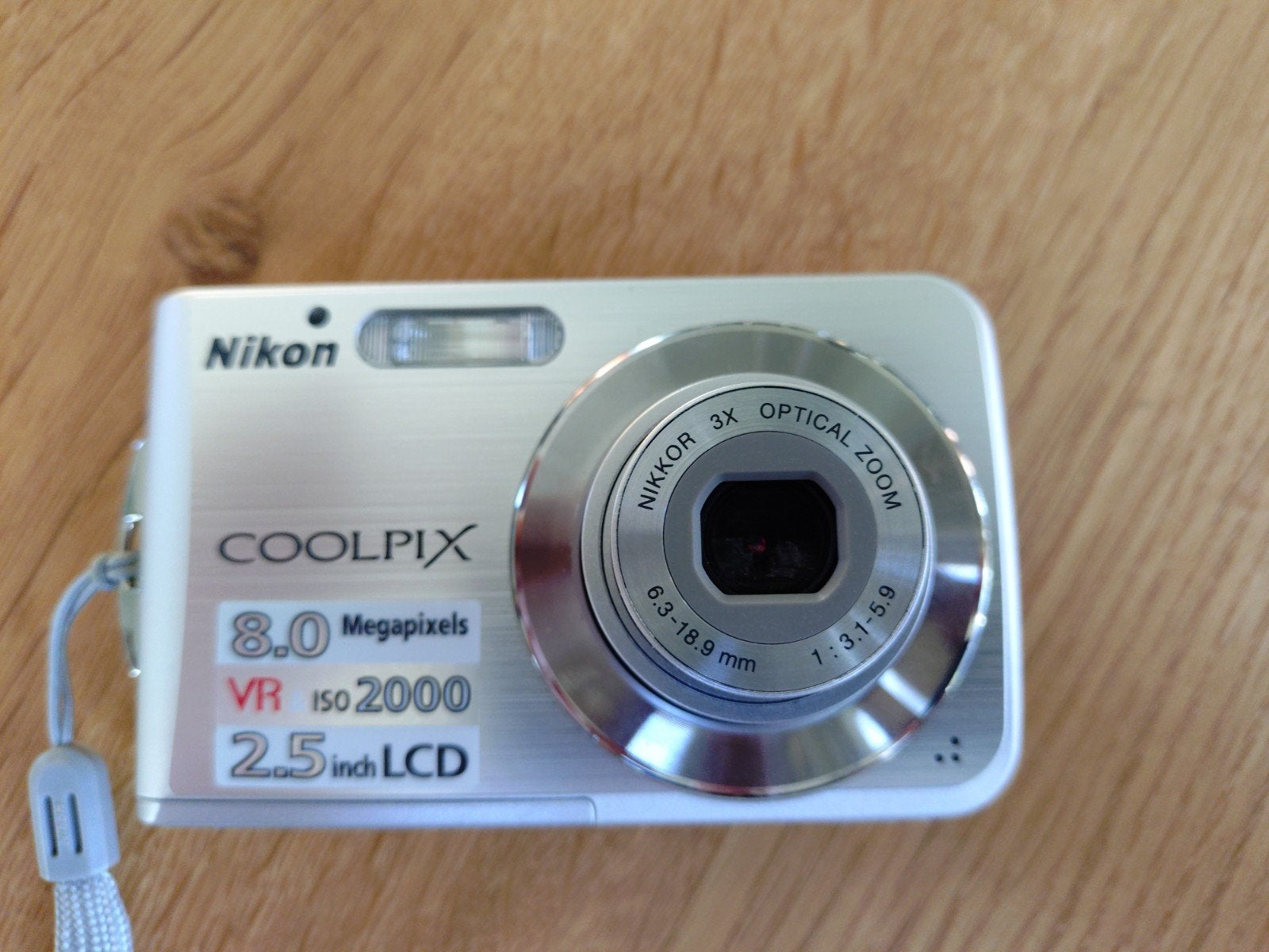 Nikon coolpix 5210 zgan, Geheugenkaart, Ophalen of Verzenden, Zo goed als nieuw, Compactcamera