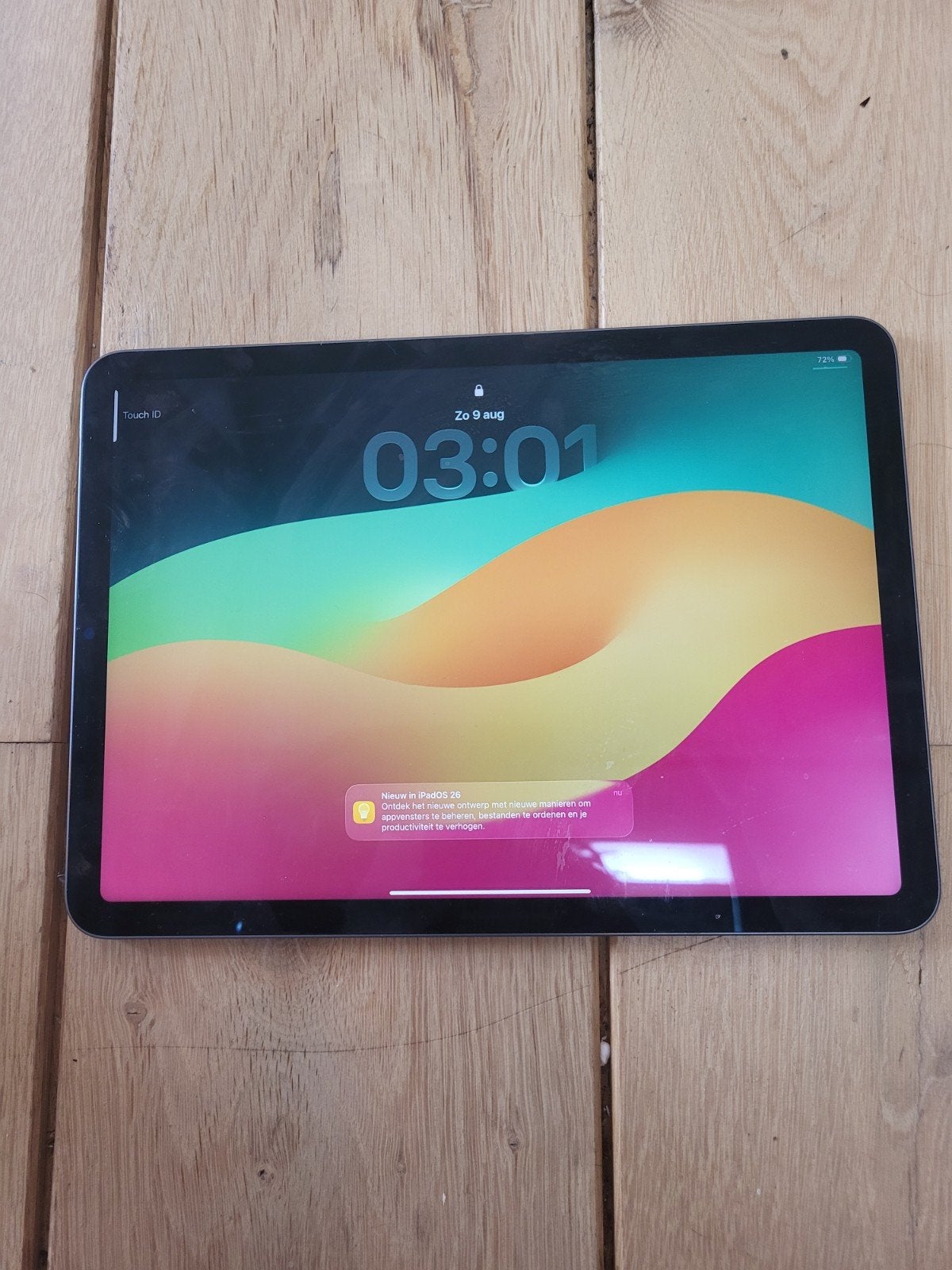 Apple iPad Air (5e generatie) 64 GB Wi-Fi Spacegrijs, Computers en Software, Apple iPads, Apple iPad Air, Zo goed als nieuw, Wi-Fi