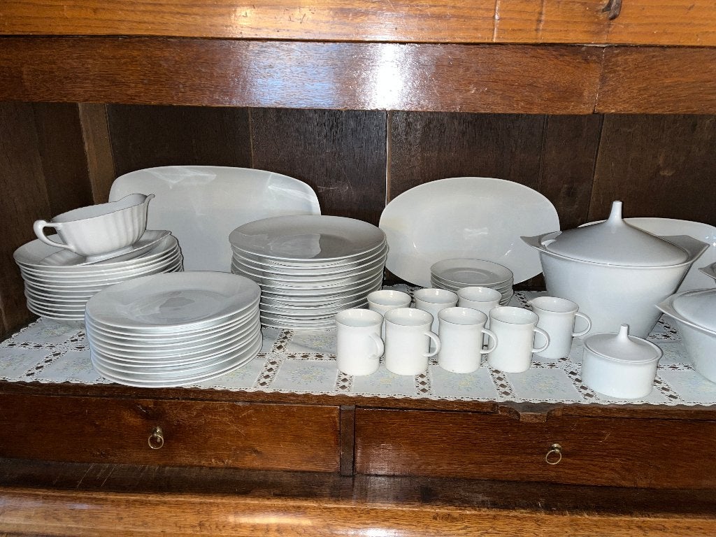 155 - wit service, Ophalen, Gebruikt, Overige merken, Vintage