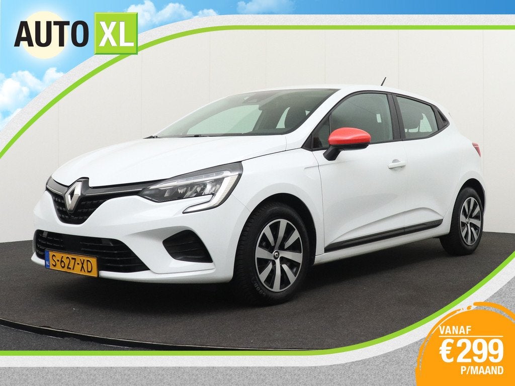 Renault Clio 1.0T 90 PK Techno Carplay ParkAssist Cruise, Auto's, Renault, Voorwielaandrijving, Stof, Gebruikt, 580 kg