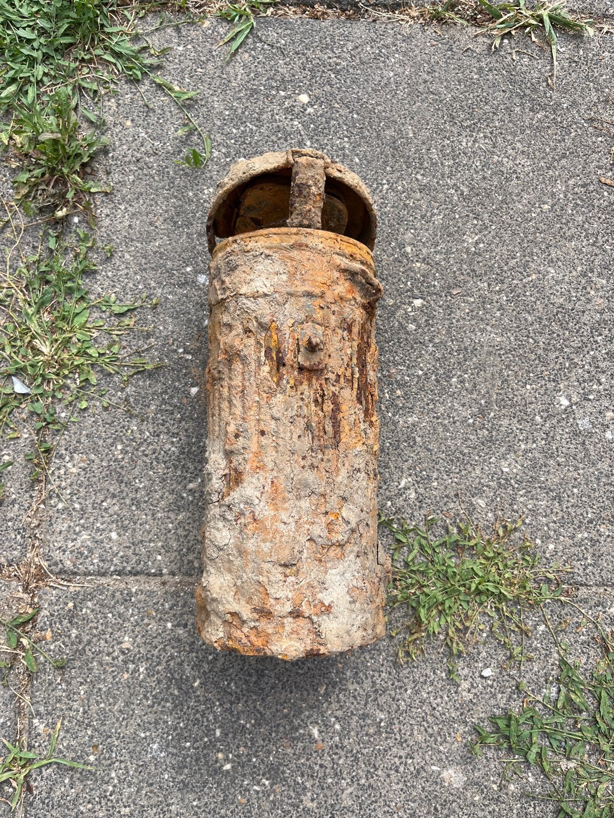 Duits gasmasker WO2 - Bodemvondst, Verzamelen, Militaria | Tweede Wereldoorlog, Ophalen, Landmacht, Duitsland, Overige typen