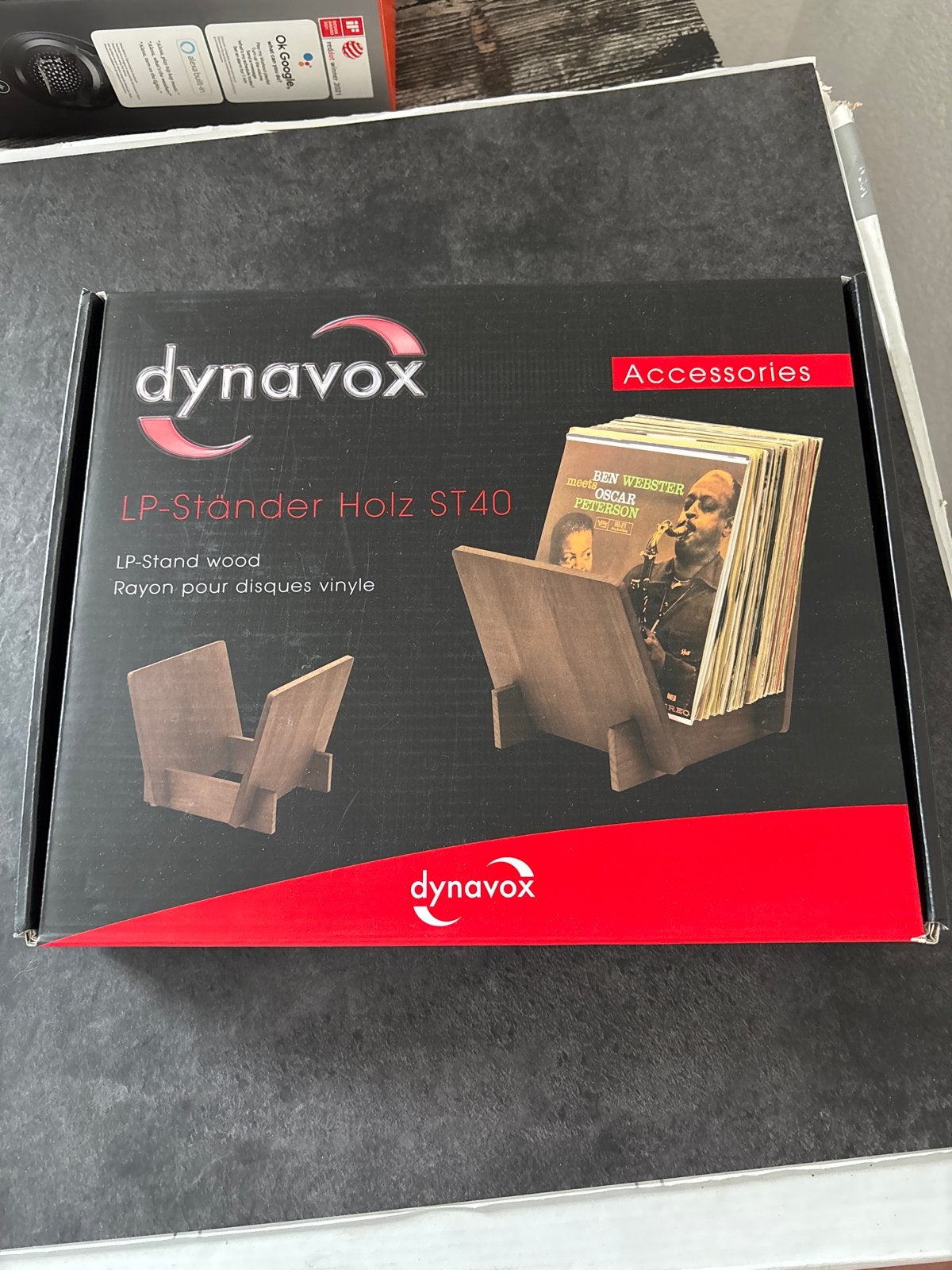 Dynavox LP-Ständer Holz ST40 - Nieuw in doos, Dynavox@dynavox.nl, Ophalen of Verzenden, Zwolle, Overige merken