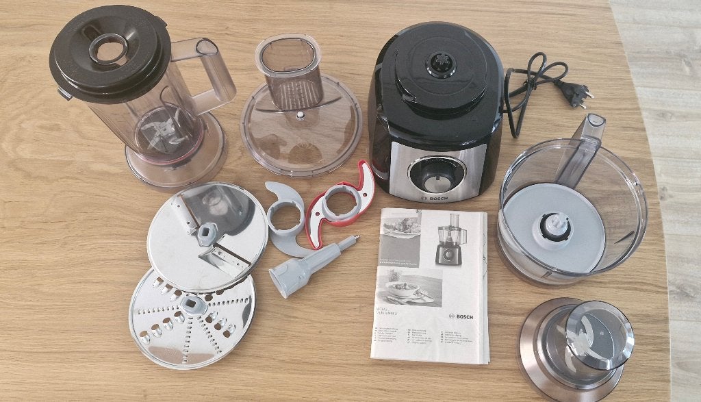Keukenmachine, Bosch, Gebruikt, 2 snelheden, Ophalen of Verzenden, 2 tot 3 liter