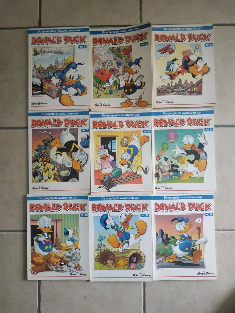 De grappigste avonturen van Donald Duck losse verkoop, Gelezen, Europa, Ophalen of Verzenden, Meerdere comics