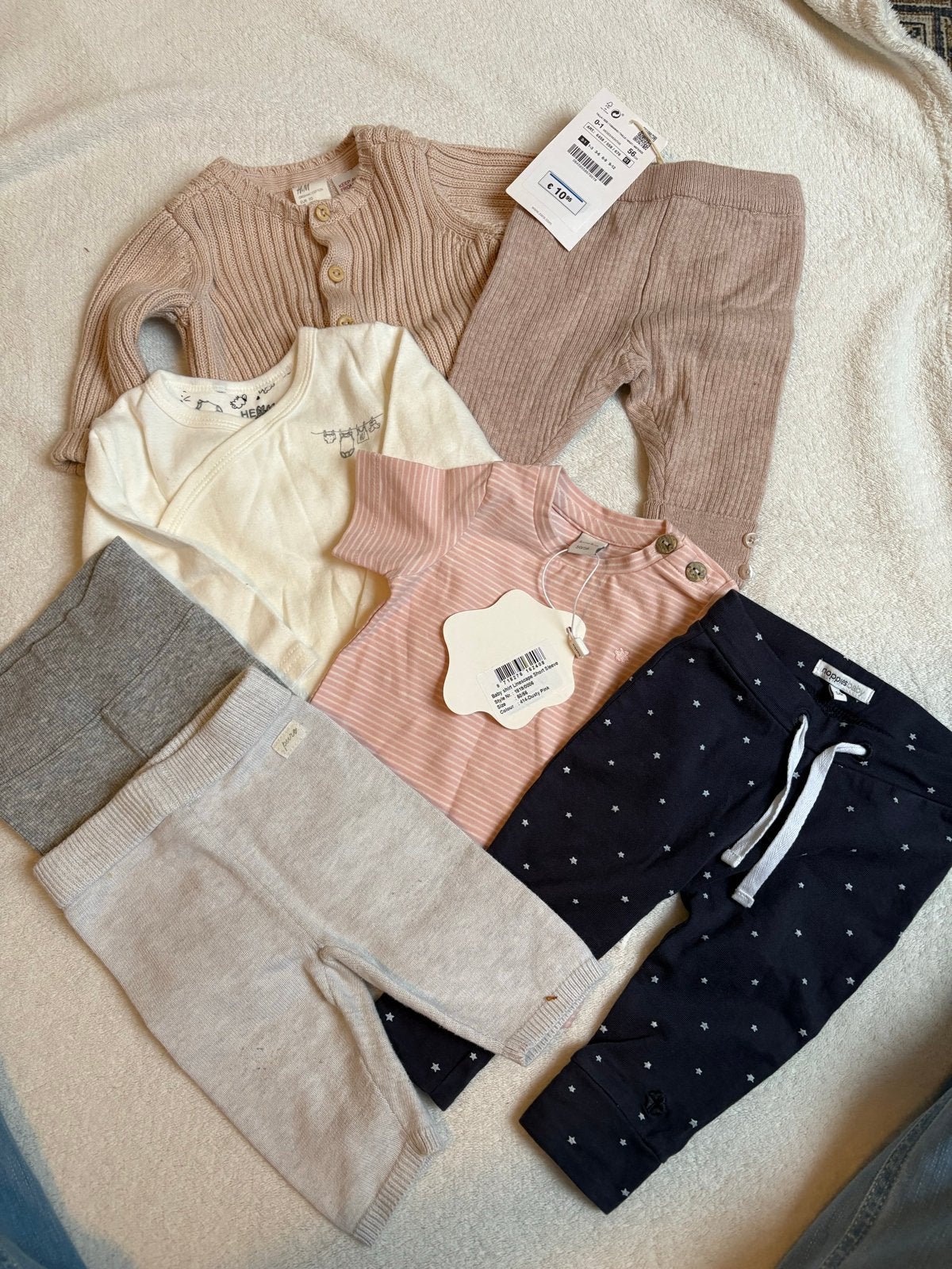 Babypakket: Diverse kledingstukken (maat 50/56), Kinderen en Baby's, Babykleding | Maat 50, Ophalen of Verzenden, Zo goed als nieuw