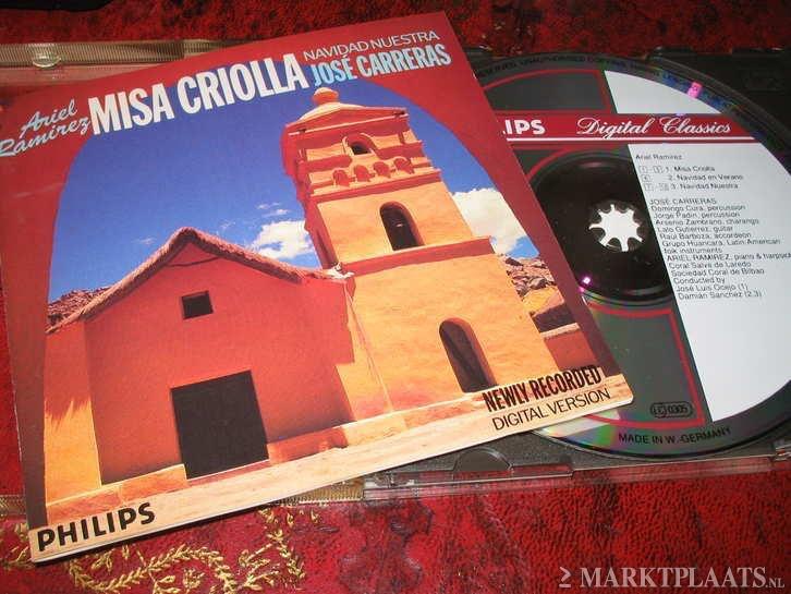 Ariel Ramirez - Misa Criolla - José Carreras -, Ophalen of Verzenden, Classicisme, Gebruikt, Kamermuziek