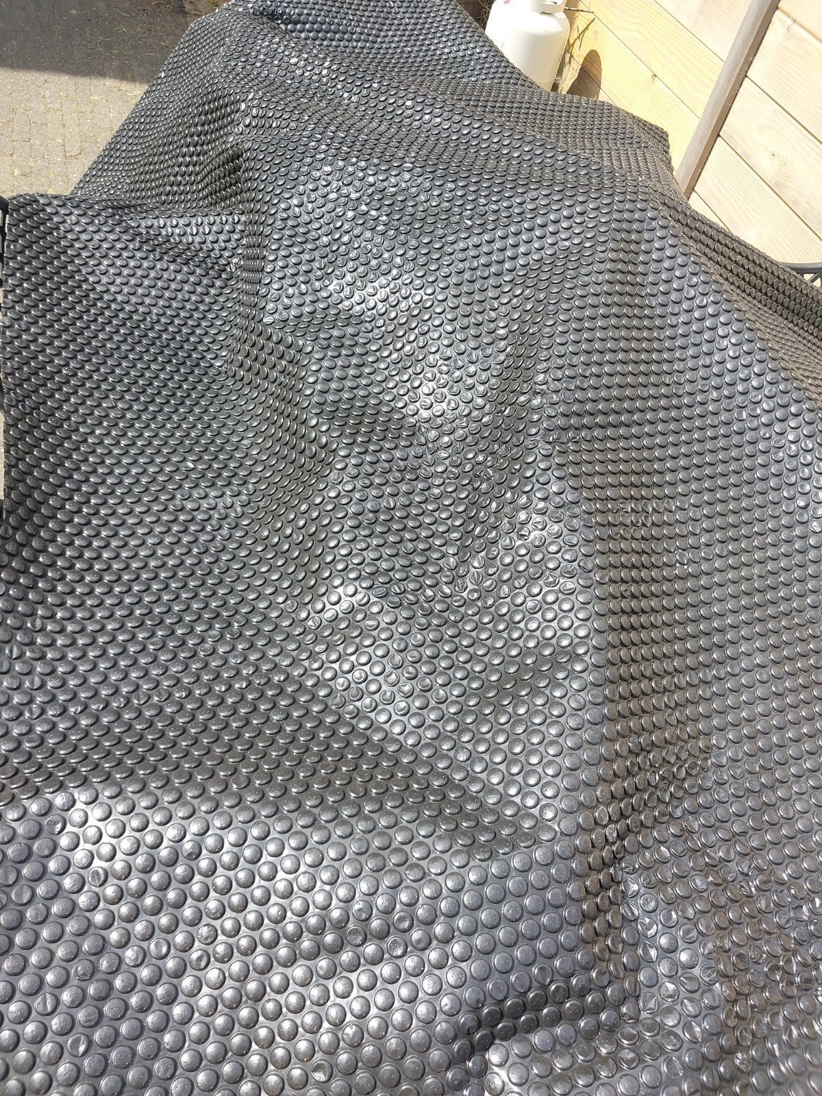 Zwembad afdekzeil 1.55m x 2.50m, Ophalen of Verzenden, Gebruikt, Afdekzeil