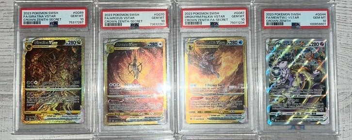 Psa 10 Set Crown zenith, Ophalen, Zo goed als nieuw