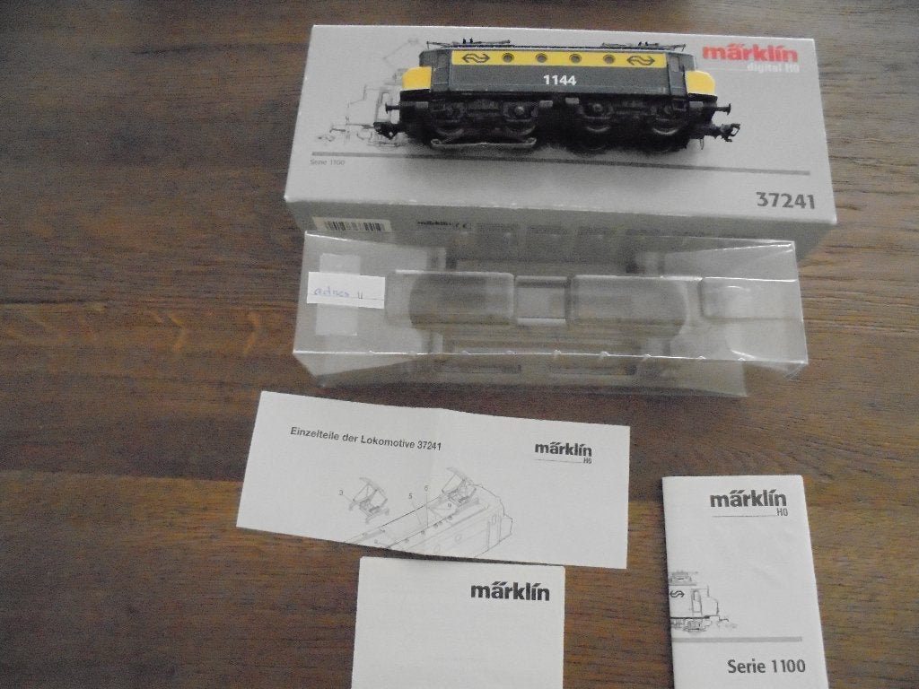 Marklin H0 37241 NS 1144 Botsneus, Wisselstroom, Locomotief, Ophalen of Verzenden, Märklin
