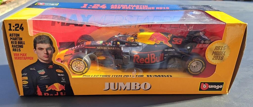 Max Verstappen modelauto 2019, Hobby en Vrije tijd, Modelauto's | 1:24, Ophalen of Verzenden