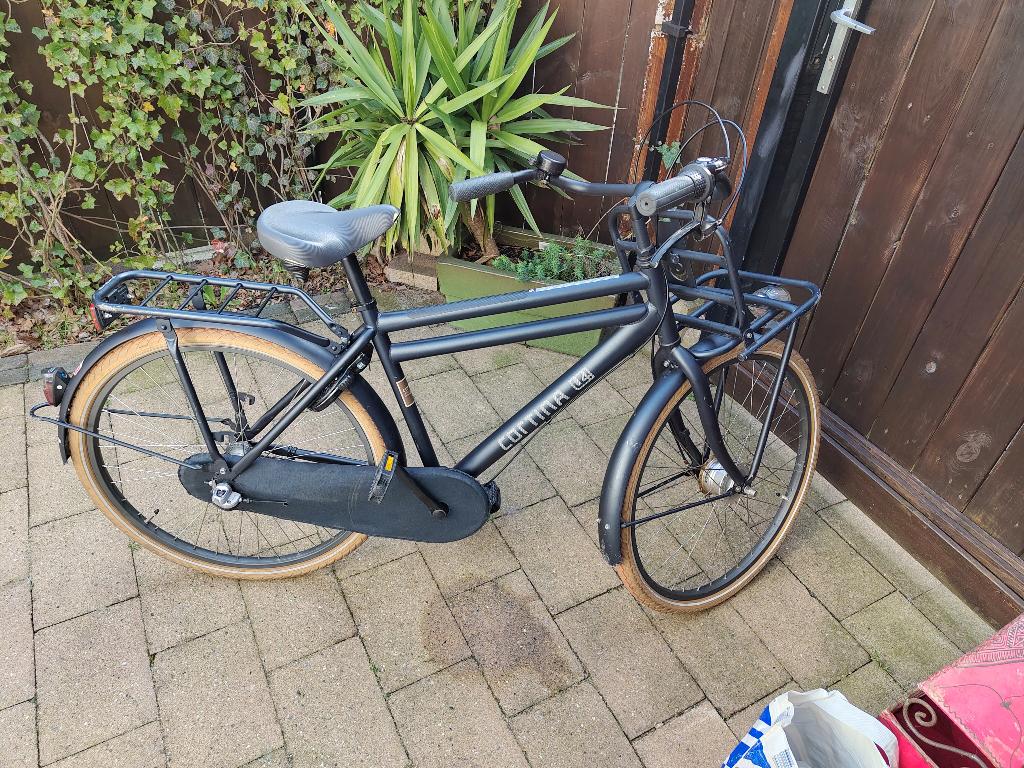Cortina U4 Transportfiets 26 inch, Fietsen en Brommers, Fietsen | Jongens, Terugtraprem, Cortina U4 Transport, Versnellingen, Zo goed als nieuw