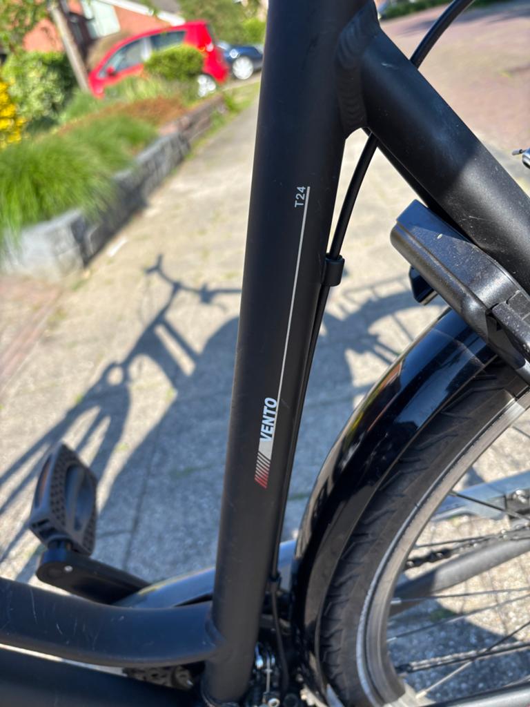 Gazelle T24 Vento Damesfiets - Maat 54, Velgrem, Versnellingen, Ophalen of Verzenden, Gazelle