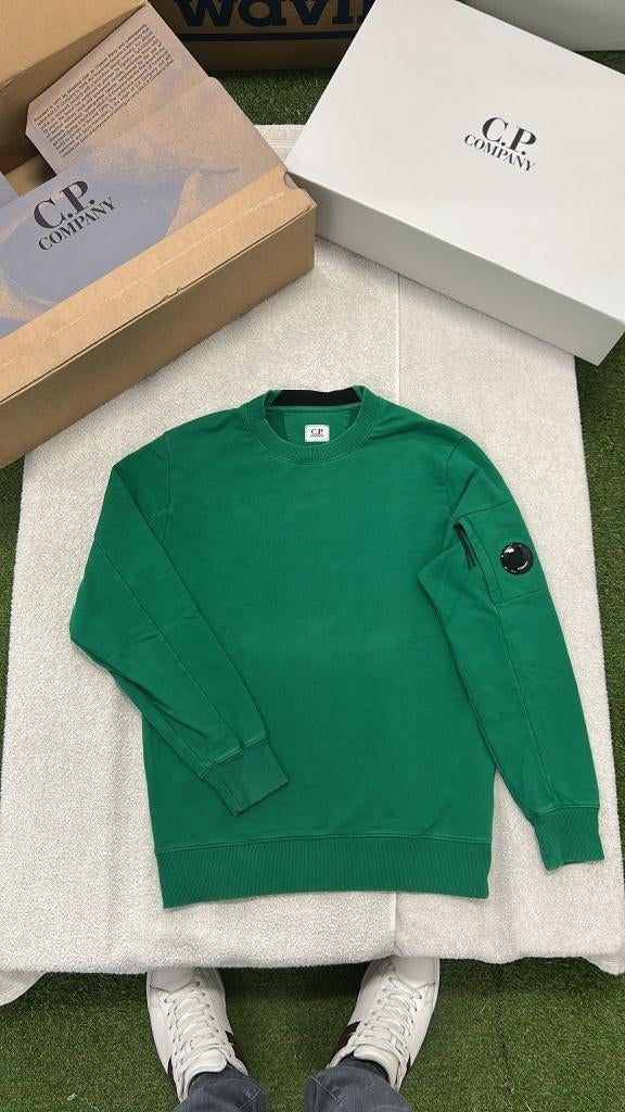 C.P. Company Sweater trui pull met Crewneck en Lens - Nieuw, C.P. Company, ., Nieuw, Ophalen of Verzenden