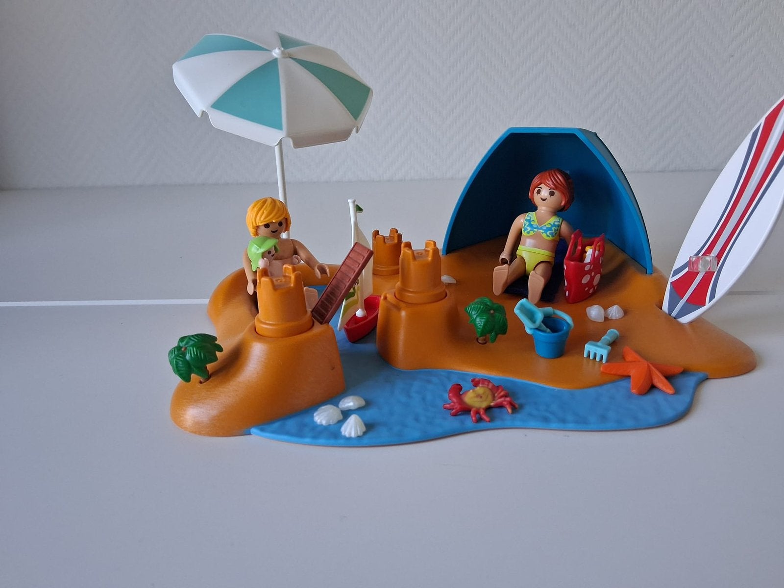 Playmobil strandje, Ophalen of Verzenden, Zo goed als nieuw