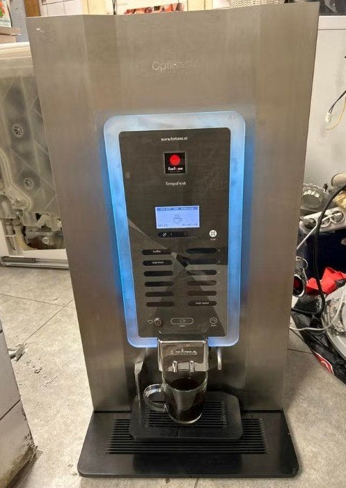 Te koop: een Fortune OptiFresh TempoFresh koffiemachine., Witgoed en Apparatuur, Koffiezetapparaten, 10 kopjes of meer, Ophalen of Verzenden