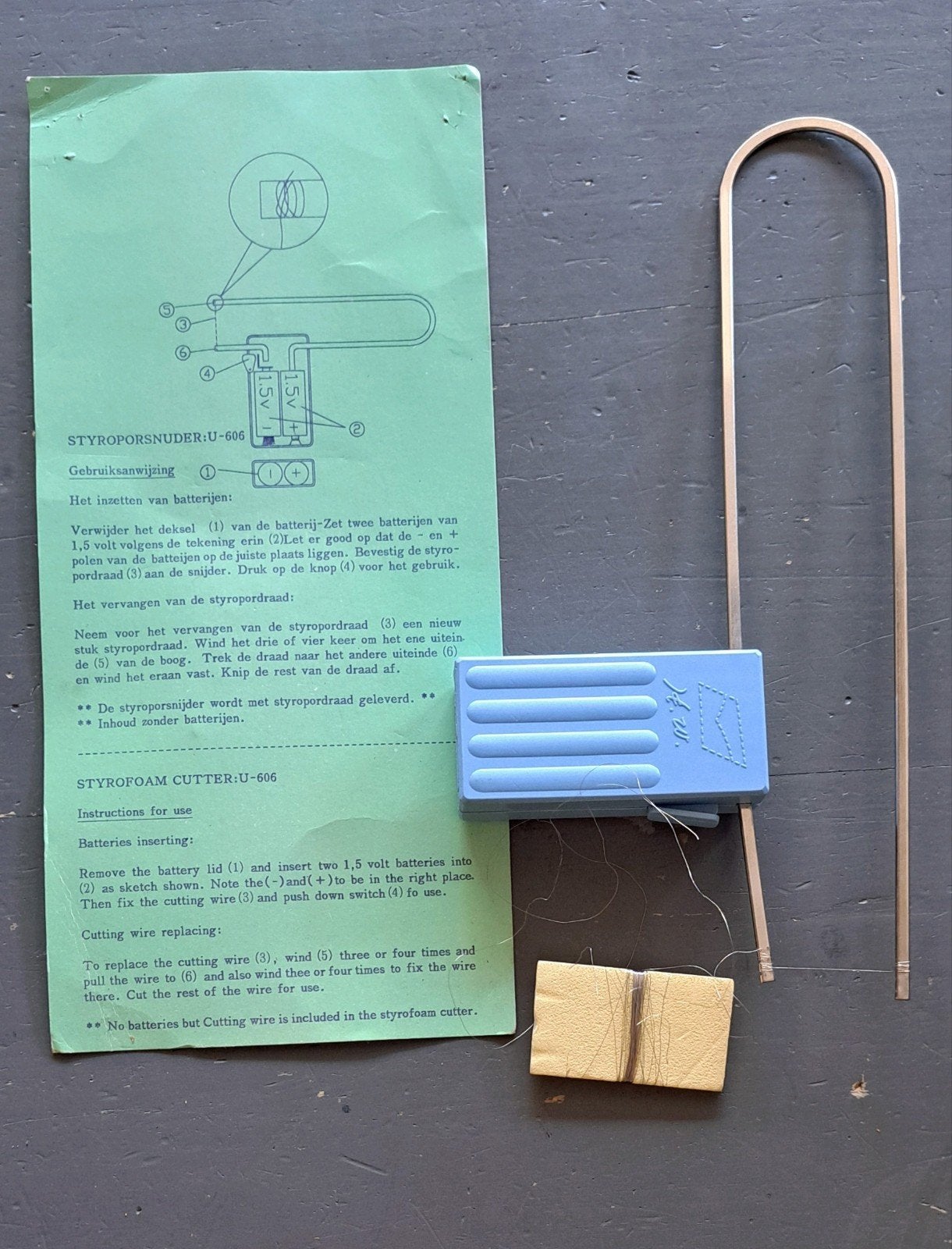 Styropor Snijder U-606 - Piepschuim Snijder, Ophalen of Verzenden