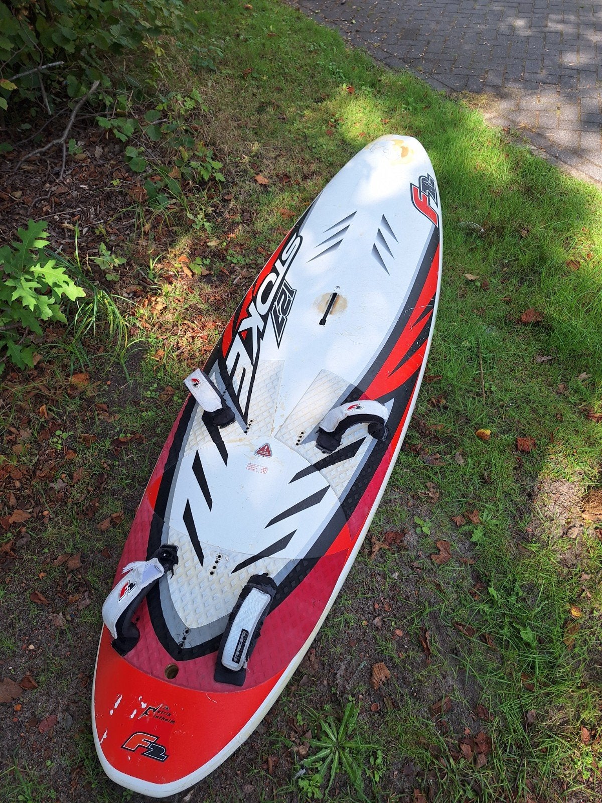 F2 Stoke 127cm Windsurfplank - Goed gebruikt, vaarklaar, Ophalen, Gebruikt, Plank