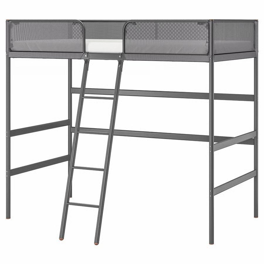 Loft bed frame, Huis en Inrichting, Slaapkamer | Bedden, Gebruikt, 90 cm, Eenpersoons, Ophalen of Verzenden