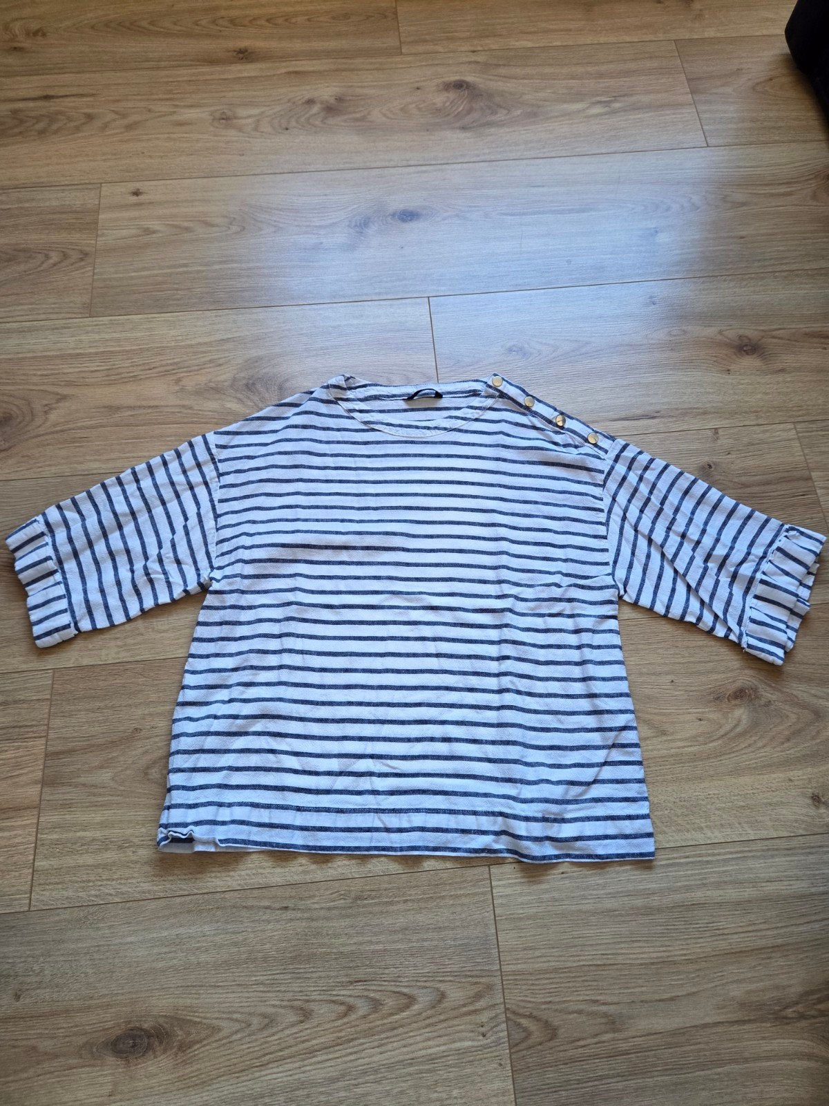 Tshirt Zara, maat L, Meerkleurig, Zara, Maat 42/44 (L), Ophalen of Verzenden