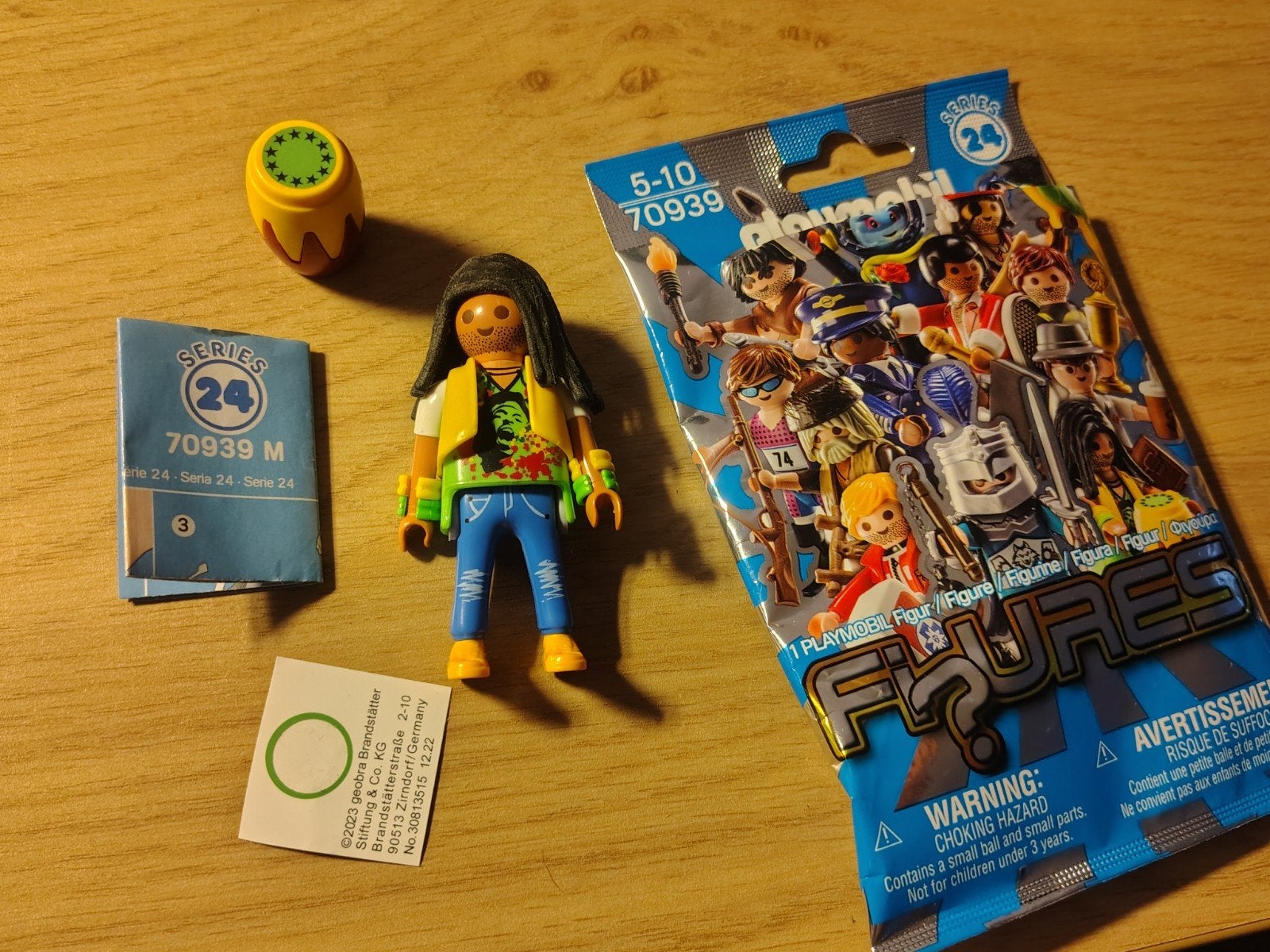 Playmobil Figures 70939 Series 24 - Hippie, Ophalen of Verzenden, Zo goed als nieuw