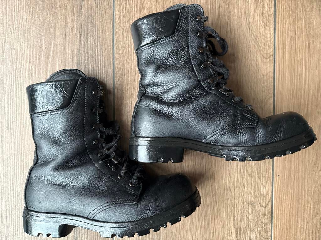 Originele Legerkisten Maat 42 - Zwart, Ophalen of Verzenden, Gedragen, Zwart, Boots