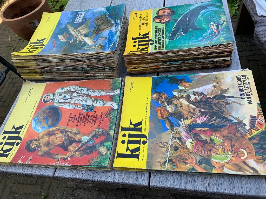 Tijdschrift KIJK, Ophalen, 1960 tot 1980, Buitenland, Tijdschrift
