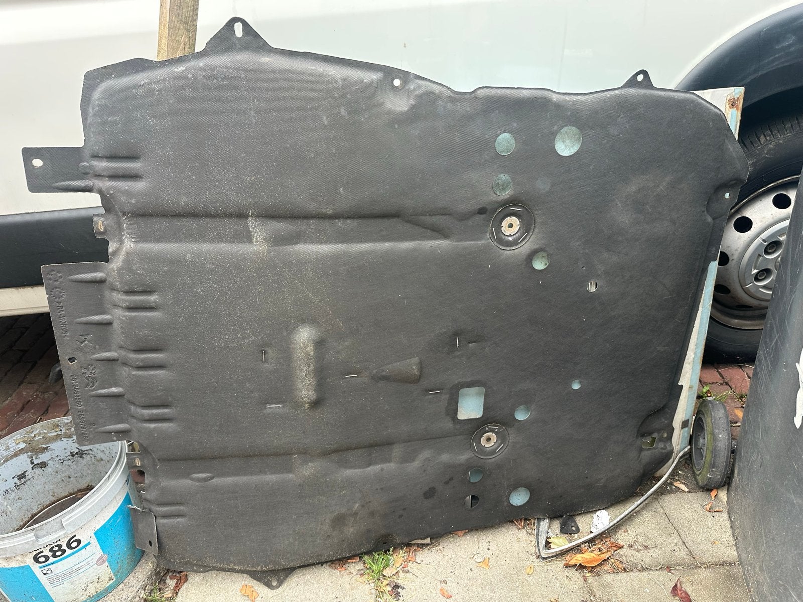 Onder beschermplaat Opel Grandland X, Ophalen, Gebruikt, Opel