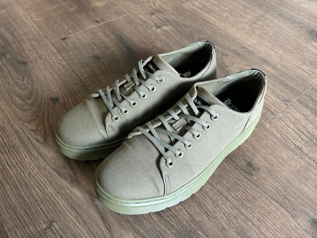 Dr. Martens “Dante” Canvas Sneakers - Maat 41, Kleding | Dames, Ophalen of Verzenden, Groen, Sneakers of Gympen, Zo goed als nieuw