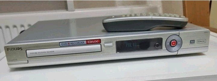 Philips dvdr3380 cd dvd speler recorder + afstandsbediening, Ophalen of Verzenden, Philips