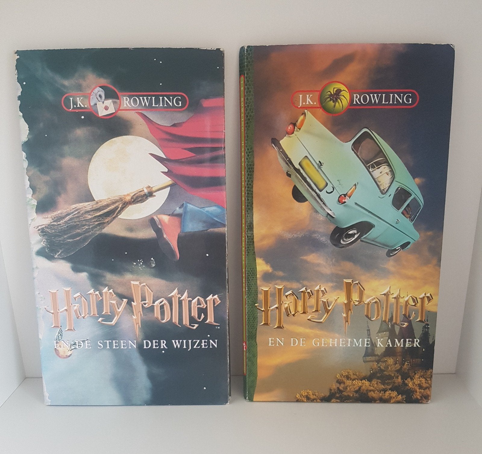 Luisterboek Harry Potter deel 1 en 2 | In 1 koop voor €30, Boeken, Luisterboeken, Ophalen of Verzenden, J.K. Rowling, Cd